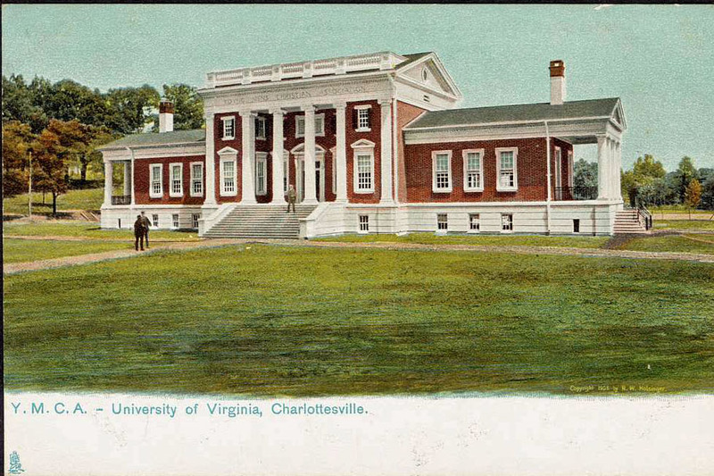 University of Virginia YMCA postcard